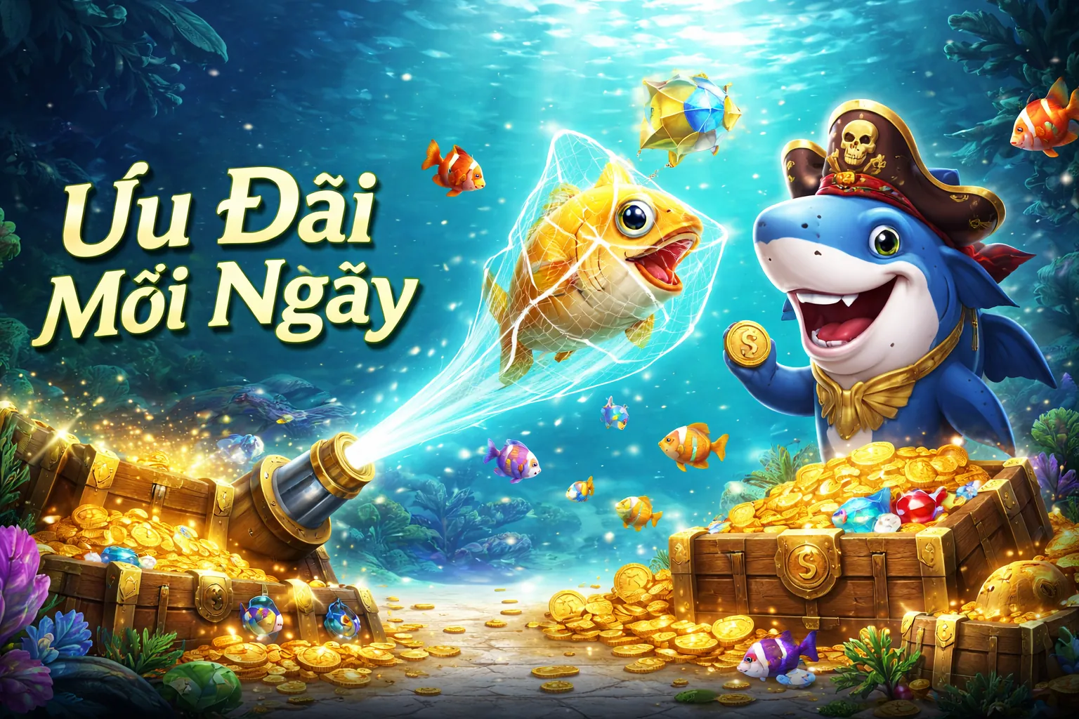Hình ảnh chính game bắn cá 99ok3